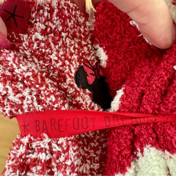 Barefoot Dreams CozyChic® Classic Disney Youth Minnie Mouse 2-pack Socks - NWT - Picture 4 of 7